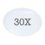 на 30Х увеличение на 30Х увеличение