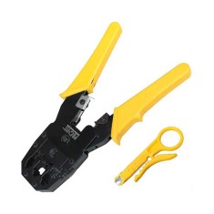 Кліщі ProFix HT-315 для обтиску 4p4c, 6p6c, 8p8c + зачистка Кліщі ProFix HT-315 для обтиску 4p4c, 6p6c, 8p8c + зачистка
