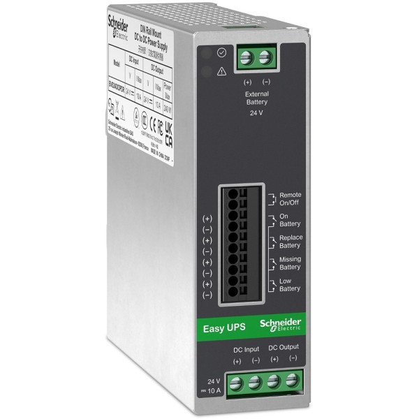 Источник бесперебойного питания APC Easy UPS BVS240XDPDR 24В DC-DC 10A