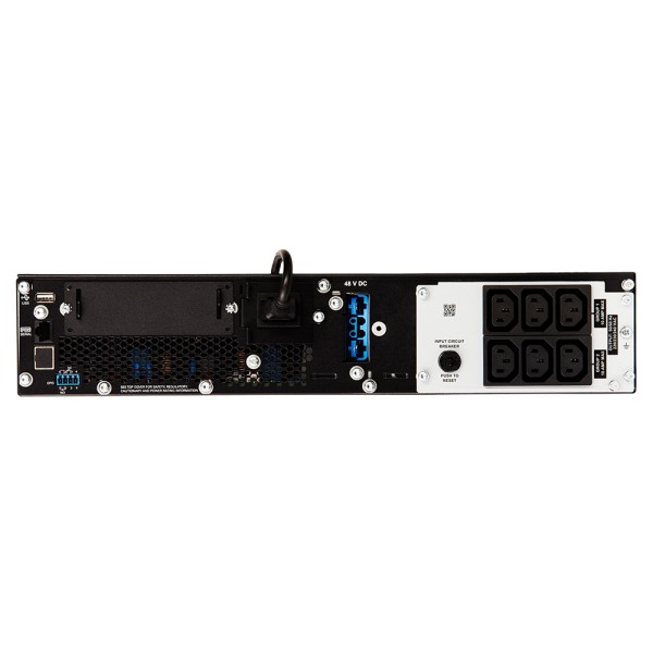 Джерело безперебійного живлення APC Smart-UPS Online SRT1500RMXLI-NC 1500VA/1500W RM 2U LCD USB RS232 Network Card 6x13