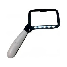 Ручная лупа Magnifier MG10863, увел.- 2Х, диам.-110мм c Led Ручная лупа Magnifier MG10863, увел.- 2Х, диам.-110мм c Led