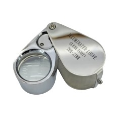 Лупа ювелирная Zhongdi MG9890, увел.- 40X, диам.- 25мм c Led + UV Лупа ювелирная Zhongdi MG9890, увел.- 40X, диам.- 25мм c Led + UV