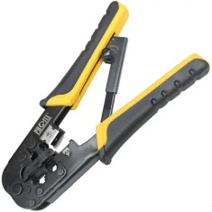 Інструмент Extools НТ-5684R для обтиску 8p8c/6p6c з тріскачкою Інструмент Extools НТ-5684R для обтиску 8p8c/6p6c з тріскачкою