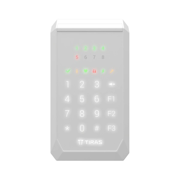 Tiras K-PAD8 (white) Клавіатура 