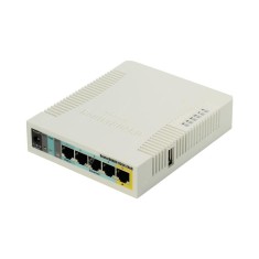 Маршрутизатор MikroTik RB951Ui-2HnD 2.4GHz Wi-Fi с 5-портами Ethernet для домашнего использования Маршрутизатор MikroTik RB951Ui-2HnD 2.4GHz Wi-Fi с 5-портами Ethernet для домашнего использования