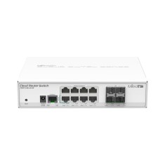 Комутатор MikroTik CRS112-8G-4S-IN 8-портовий керований