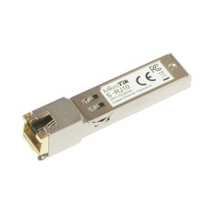 SFP модуль MikroTikS-RJ01 1.25Гб/с з роз'ємом RJ-45 SFP модуль MikroTikS-RJ01 1.25Гб/с з роз'ємом RJ-45