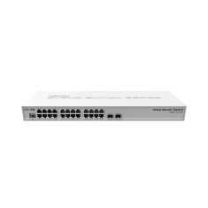 Комутатор MikroTik CRS326-24G-2S+RM 24-портовий керований L2 Комутатор MikroTik CRS326-24G-2S+RM 24-портовий керований L2