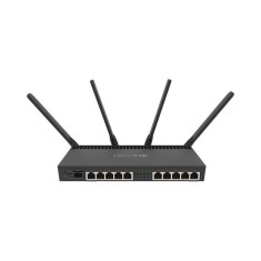 Wi-Fi роутер MikroTik RB4011iGS+5HacQ2HnD-IN дводіапазонний із SFP Wi-Fi роутер MikroTik RB4011iGS+5HacQ2HnD-IN дводіапазонний із SFP