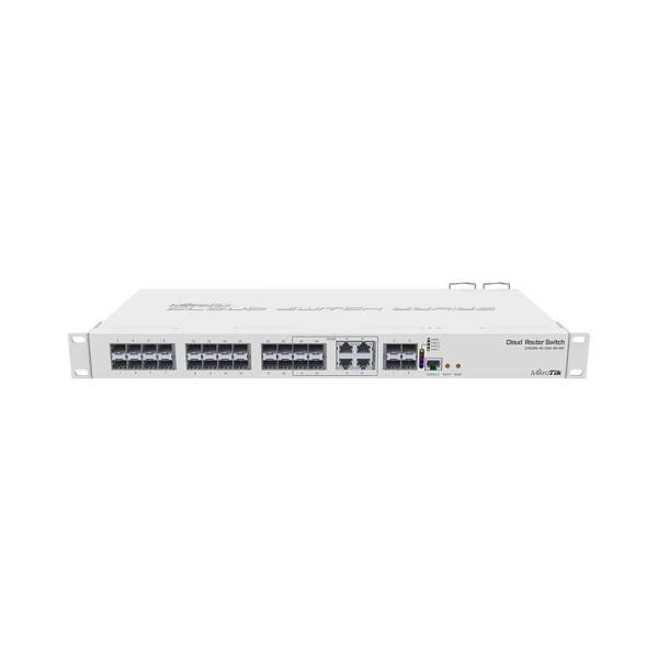 Коммутатор MikroTik CRS328-4C-20S-4S+RM 24-портовый управляемый SFP Layer 3