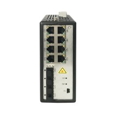 Комутатор Hikvision DS-3T3512P 8-портовий гігабітний PoE L3