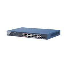 Комутатор Hikvision DS-3E0326P-E(C) 24-портовий PoE Комутатор Hikvision DS-3E0326P-E(C) 24-портовий PoE
