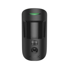 Сповіщувач руху Ajax MotionCam S (PhOD) Jeweller (8PD) black бездротовий з функціями фотоверифікації тривог, фото за запитом і сценарієм Сповіщувач руху Ajax MotionCam S (PhOD) Jeweller (8PD) black бездротовий з функціями фотоверифікації тривог, фото за запитом і сценарієм
