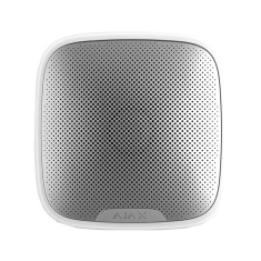 Сирена Ajax StreetSiren Fibra white дротова вулична