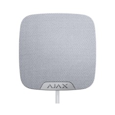 Сирена для приміщень Ajax HomeSiren Fibra white дротова Сирена для приміщень Ajax HomeSiren Fibra white дротова