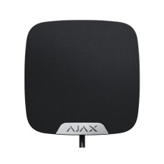 Сирена для приміщень Ajax HomeSiren Fibra black дротова Сирена для приміщень Ajax HomeSiren Fibra black дротова