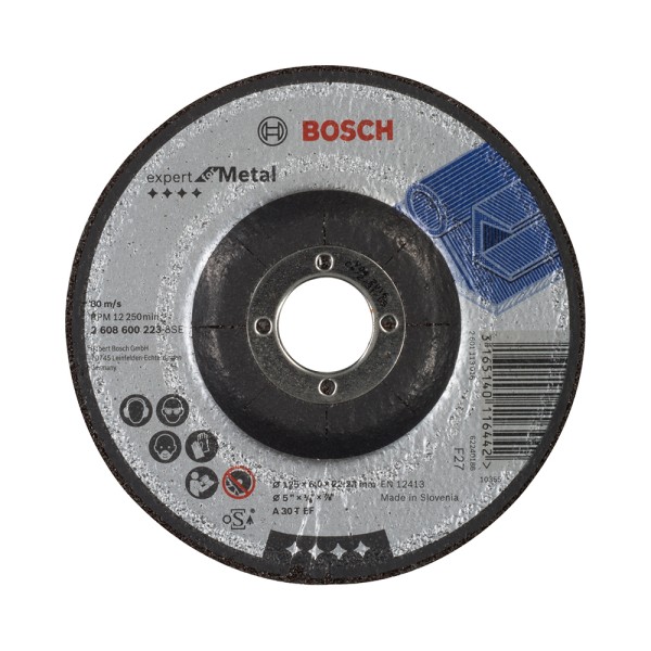 Обдирний круг для металу Bosch 230 x 6 мм (2608600228)
