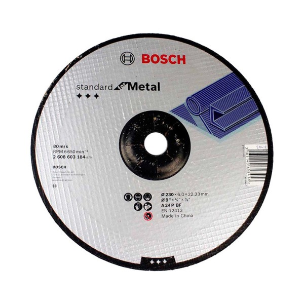 Обдирний круг для металу Bosch 230х6 мм (2608603184)