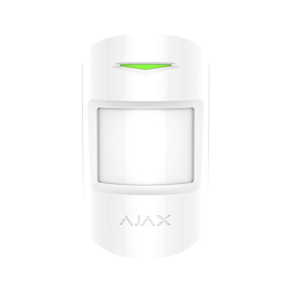 Беспроводной извещатель движения с микроволновым сенсором Ajax MotionProtect Plus белый