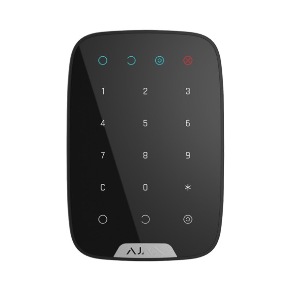 Беспроводная сенсорная клавиатура Ajax KeyPad черный