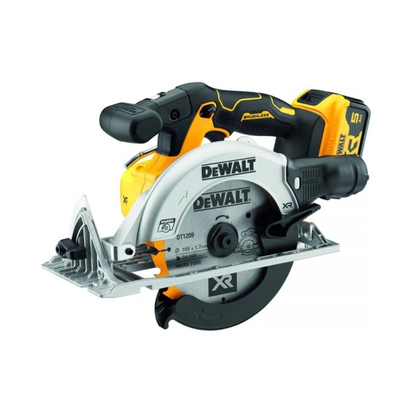 Пила дисковая аккумуляторная DeWALT DCS565P2 XR Li-lon 4950 об/мин