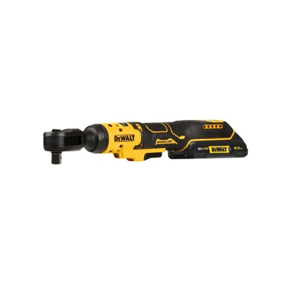 Гайковерт кутовий - ключ-храповик (тріскачка) DeWALT DCF512D1G XR Li-Ion 0-250 об/хв