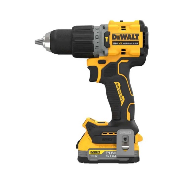 Дриль-шуруповерт DeWALT DCD805E1T XR Li-Ion PowerStack 0-650/0-2000 об/хв 0-11050/0-34000 уд/хв