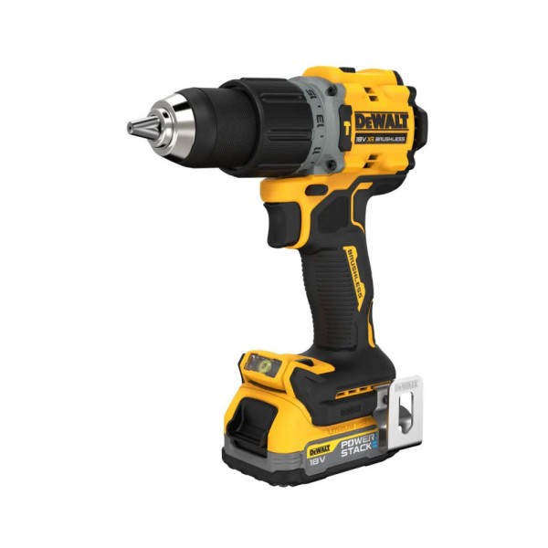 Дрель-шуруповерт DeWALT DCD805E2T XR Li-Ion PowerStack 0-650/0-2000 об/мин 0-11050/0-34000 уд/мин