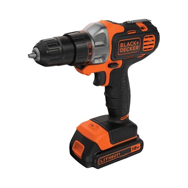 Акумуляторний багатофункціональний інструмент BLACK+DECKER MT218K 800 об/хв