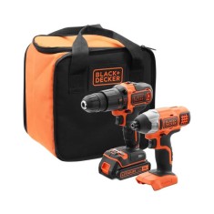 Набор из двух инструментов BLACK+DECKER BCK21S1S Набор из двух инструментов BLACK+DECKER BCK21S1S