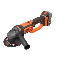 Шліфмашина кутова акумуляторна безщіткова BLACK+DECKER BCG720M1 8600 об/хв Шліфмашина кутова акумуляторна безщіткова BLACK+DECKER BCG720M1 8600 об/хв