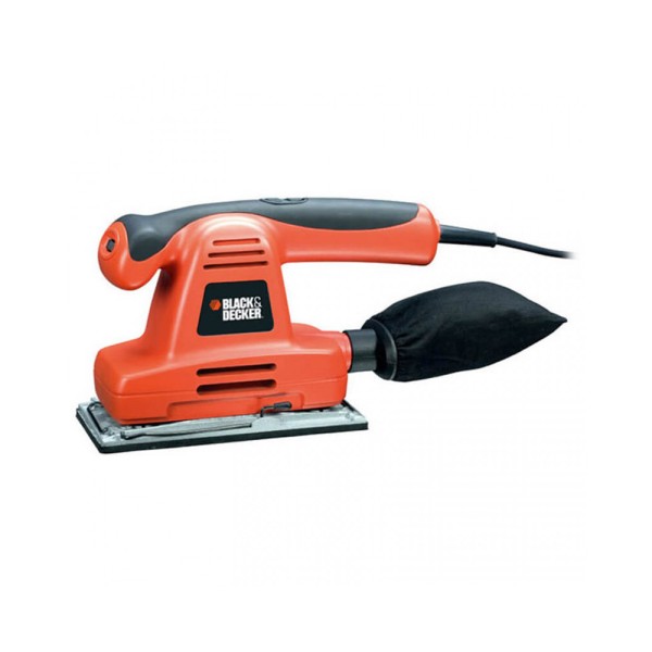 Шліфмашина вібраційна BLACK+DECKER KA274EKA 310 Вт 6000-10000 об/хв