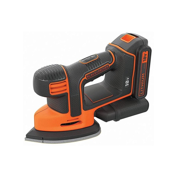 Шліфмашина вібраційна BLACK+DECKER BDCDS18 12000 об/хв