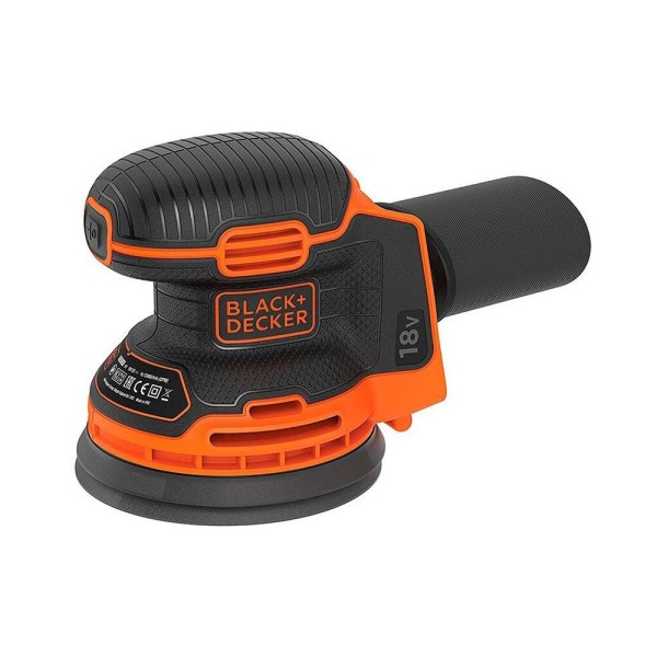 Шлифмашина эксцентриковая BLACK+DECKER BDCROS18 12000 об/мин