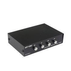 З'єднувач-перемикач мережевий (LAN / Network) 1х4 Mt-Viki MT-RJ45-4 З'єднувач-перемикач мережевий (LAN / Network) 1х4 Mt-Viki MT-RJ45-4