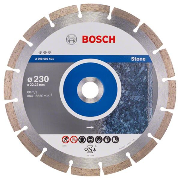 Диск алмазний BOSCH Standard for Stone 230-22.23