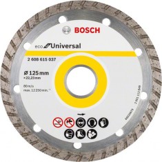 Диск алмазний BOSCH ECO Univ.Turbo 125-22.23 Диск алмазний BOSCH ECO Univ.Turbo 125-22.23