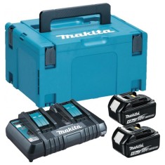 Набір акумуляторів LXT Makita BL1840Bx2, DC18RD, Makpac3 (197504-2) Набір акумуляторів LXT Makita BL1840Bx2, DC18RD, Makpac3 (197504-2)