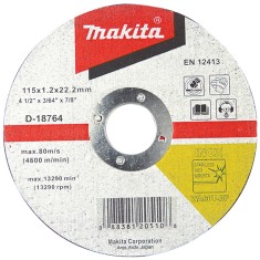 Диск відрізний по нержавійці Makita 230 мм (D-18792) Диск відрізний по нержавійці Makita 230 мм (D-18792)