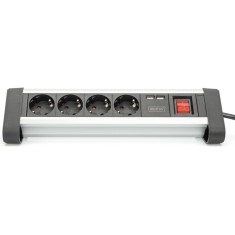 Блок розеток DIGITUS Office DA-70614 4xSchuko 16A 2xUSB 2A 1.5m вилка Schuko Блок розеток DIGITUS Office DA-70614 4xSchuko 16A 2xUSB 2A 1.5m вилка Schuko