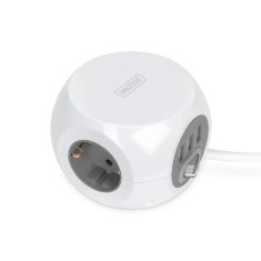 Блок розеток DIGITUS Socket Cube DA-70623 3xSchuko 16A 3xUSB 2.4A 1.5m вилка Schuko Блок розеток DIGITUS Socket Cube DA-70623 3xSchuko 16A 3xUSB 2.4A 1.5m вилка Schuko