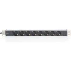 Блок розеток DIGITUS DN-95401 1U 8xSchuko 16A 250V вилка Schuko Блок розеток DIGITUS DN-95401 1U 8xSchuko 16A 250V вилка Schuko