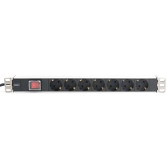 Блок розеток DIGITUS DN-95402 1U 7xSchuko 16A 250V вилка Schuko Блок розеток DIGITUS DN-95402 1U 7xSchuko 16A 250V вилка Schuko
