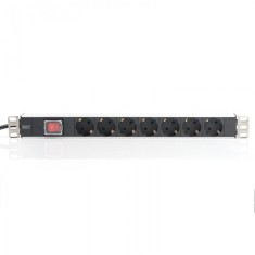 Блок розеток DIGITUS DN-95403 1U 7xSchuko 16A 250V OLP вилка Schuko Блок розеток DIGITUS DN-95403 1U 7xSchuko 16A 250V OLP вилка Schuko