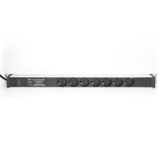 Блок розеток DIGITUS DN-95412 1U 7xSchuko 16A 250V вилка Schuko Блок розеток DIGITUS DN-95412 1U 7xSchuko 16A 250V вилка Schuko