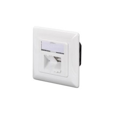 Настінна розетка DIGITUS DN-9005-N Cat. 6 STP 2xRJ45 8P8C для прихованої проводки Настінна розетка DIGITUS DN-9005-N Cat. 6 STP 2xRJ45 8P8C для прихованої проводки