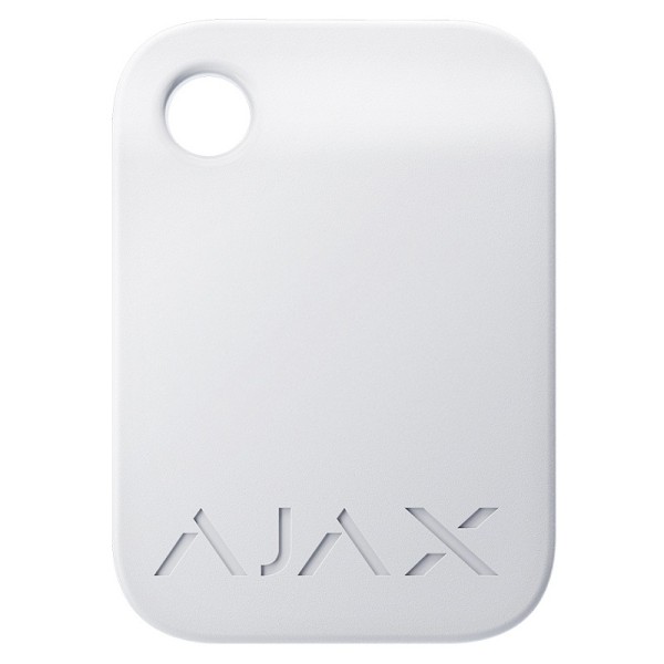 Бесконтактная брелок Ajax Tag для клавиатуры, белый (3шт.)
