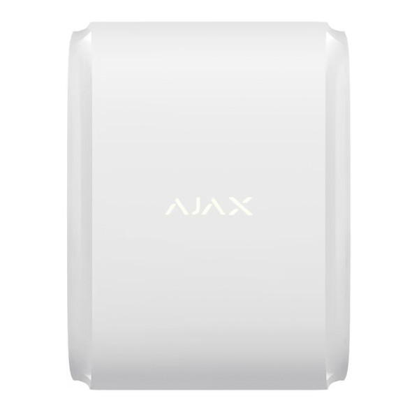 Безпровідний вуличний двонаправленний датчик руху штора з фотофіксацією Ajax MotionCam Outdoor, білий