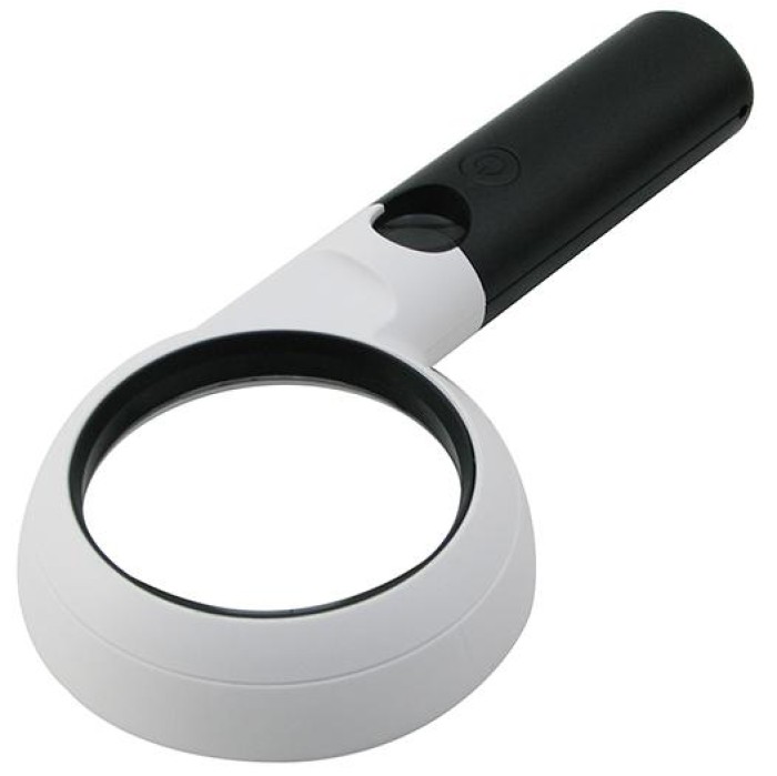Ручная лупа Magnifier CH75-10L увел.- 5Х, диам.-75мм c Led - 1