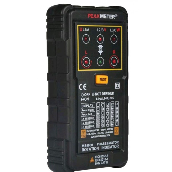 Тестер чередования фаз PeakMeter PM5900